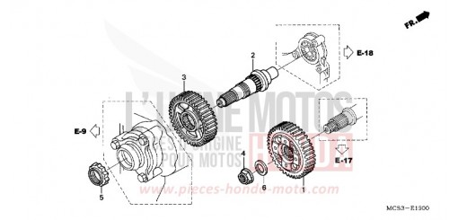 FINAL GEAR ST1300A2 de 2002